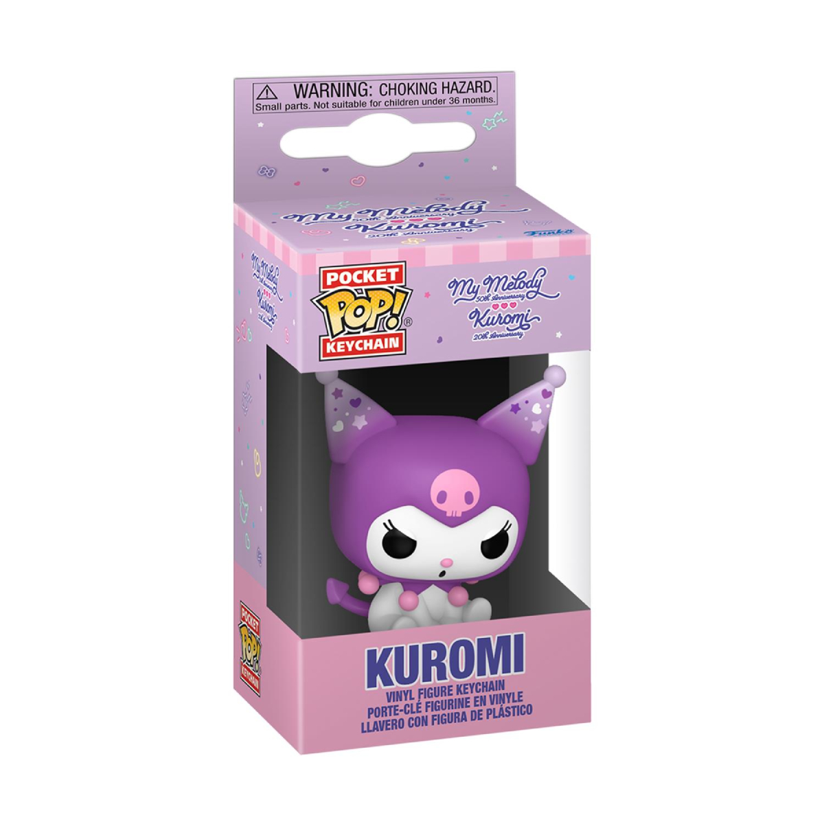 FUNKO Pocket Pop! Keychain: My Melody (50th Ann.) Kuromi (20th Ann.) - Kuromi | Funko| Image 3