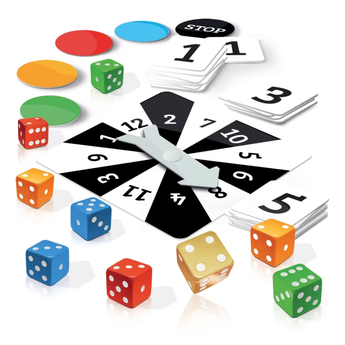 LUDIC 100580 9 Dice Board Game | Ludic| Image 2