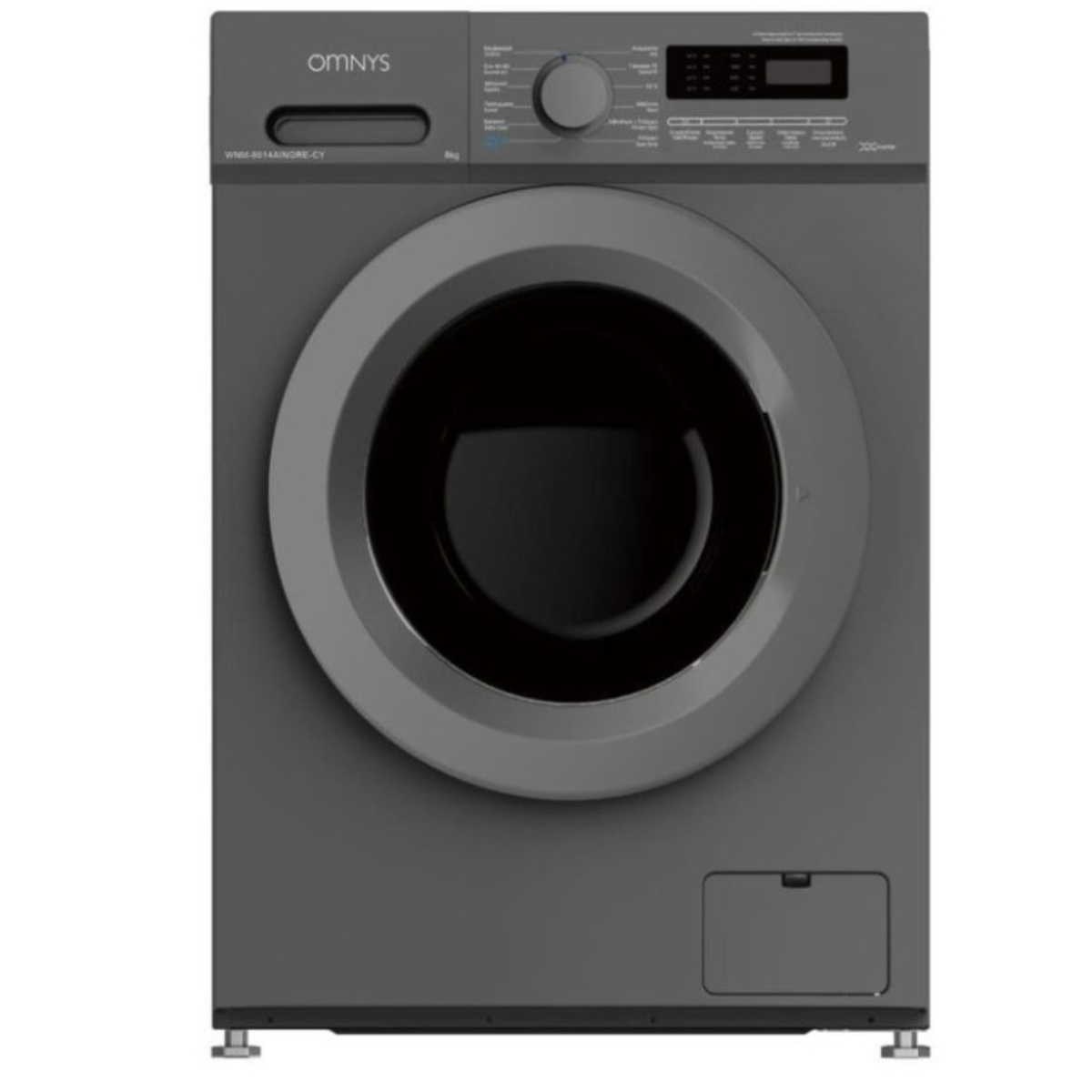 Image of suggested product: OMNYS WNM-8014AINGRE-CY Πλυντήριο Ρούχων 8kg, Γκρίζο