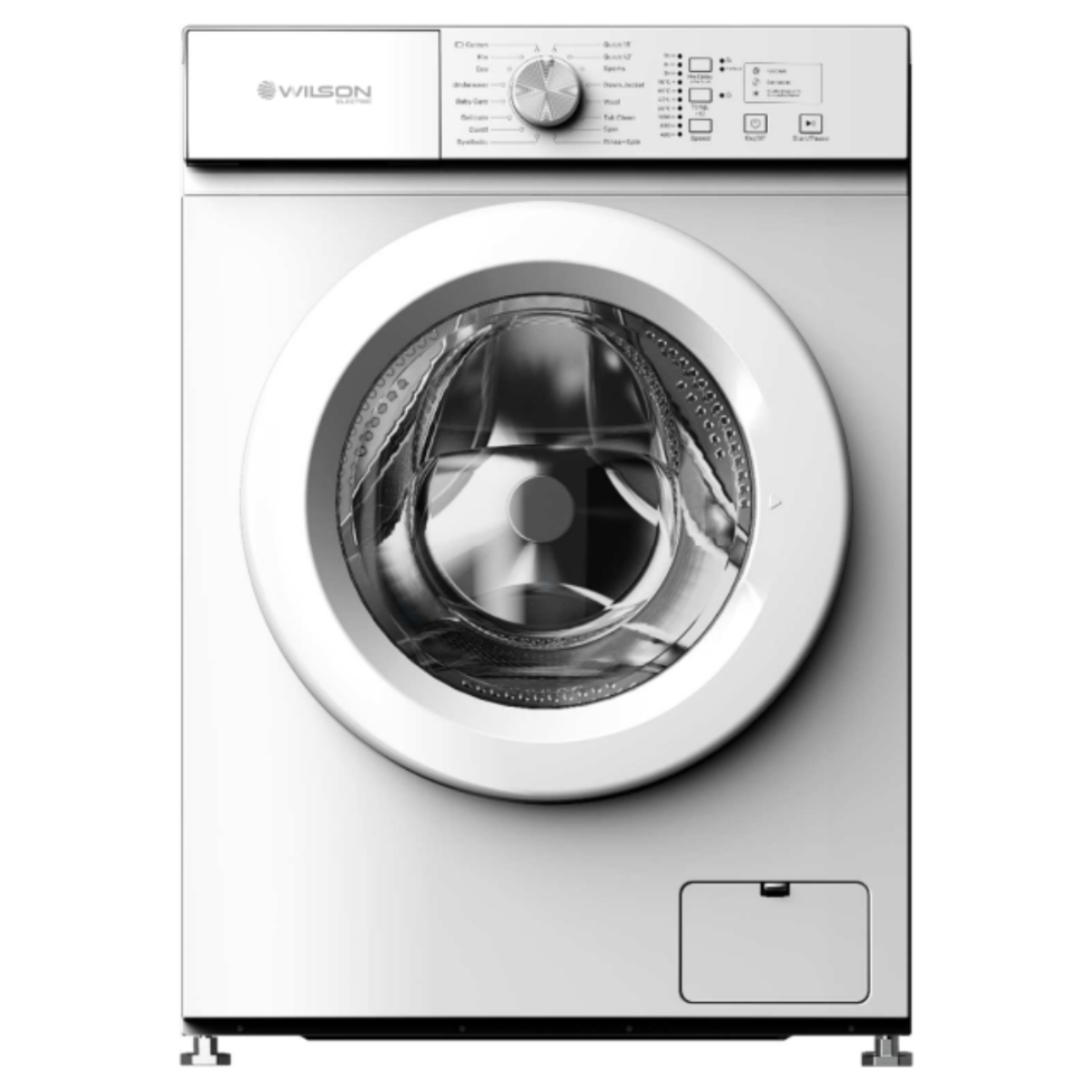 WILSON WW0610S5WUK Πλυντήριο Ρούχων 6kg με Ατμό, Άσπρο  product image  | image 1