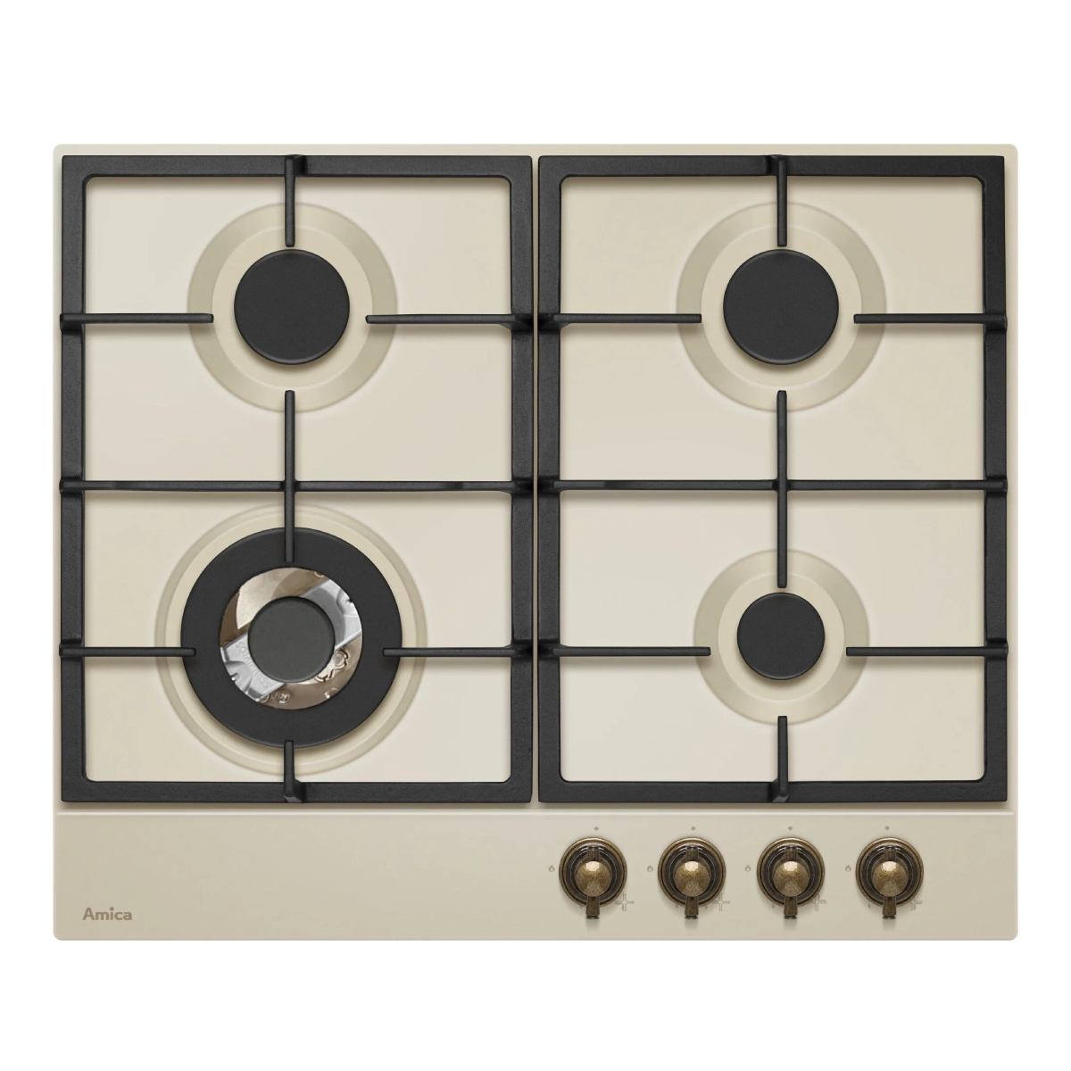 Image of suggested product: AMICA PGA6101APCI Retro Gas Hob, Beige / Anthracite