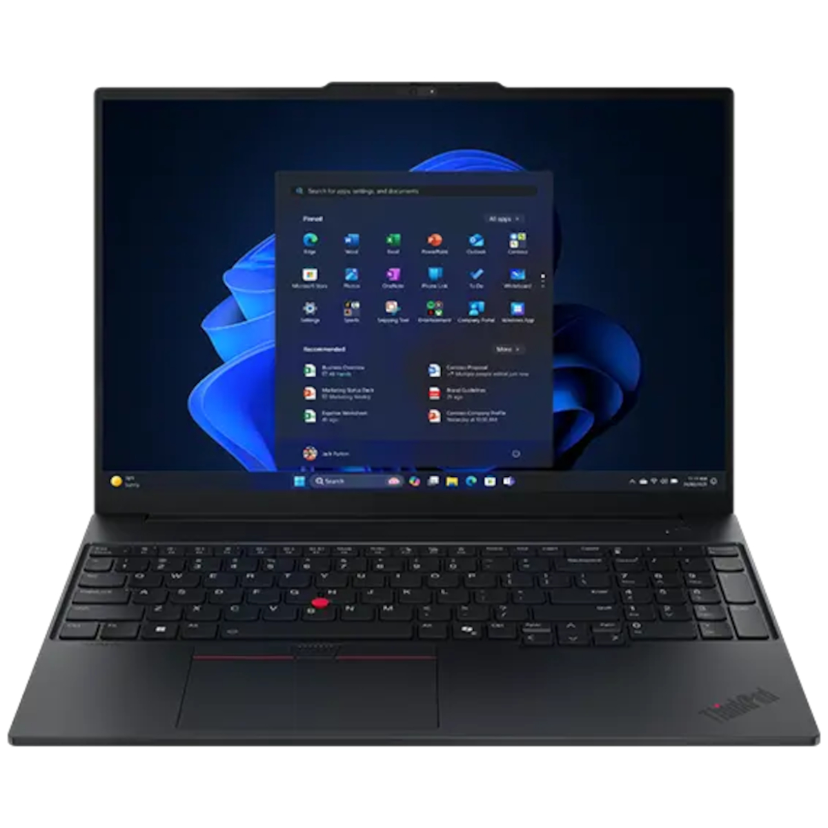 Image of suggested product: LENOVO 21SR0045VU ThinkPad E16 Gen 3 Laptop 16", Eclipse Black