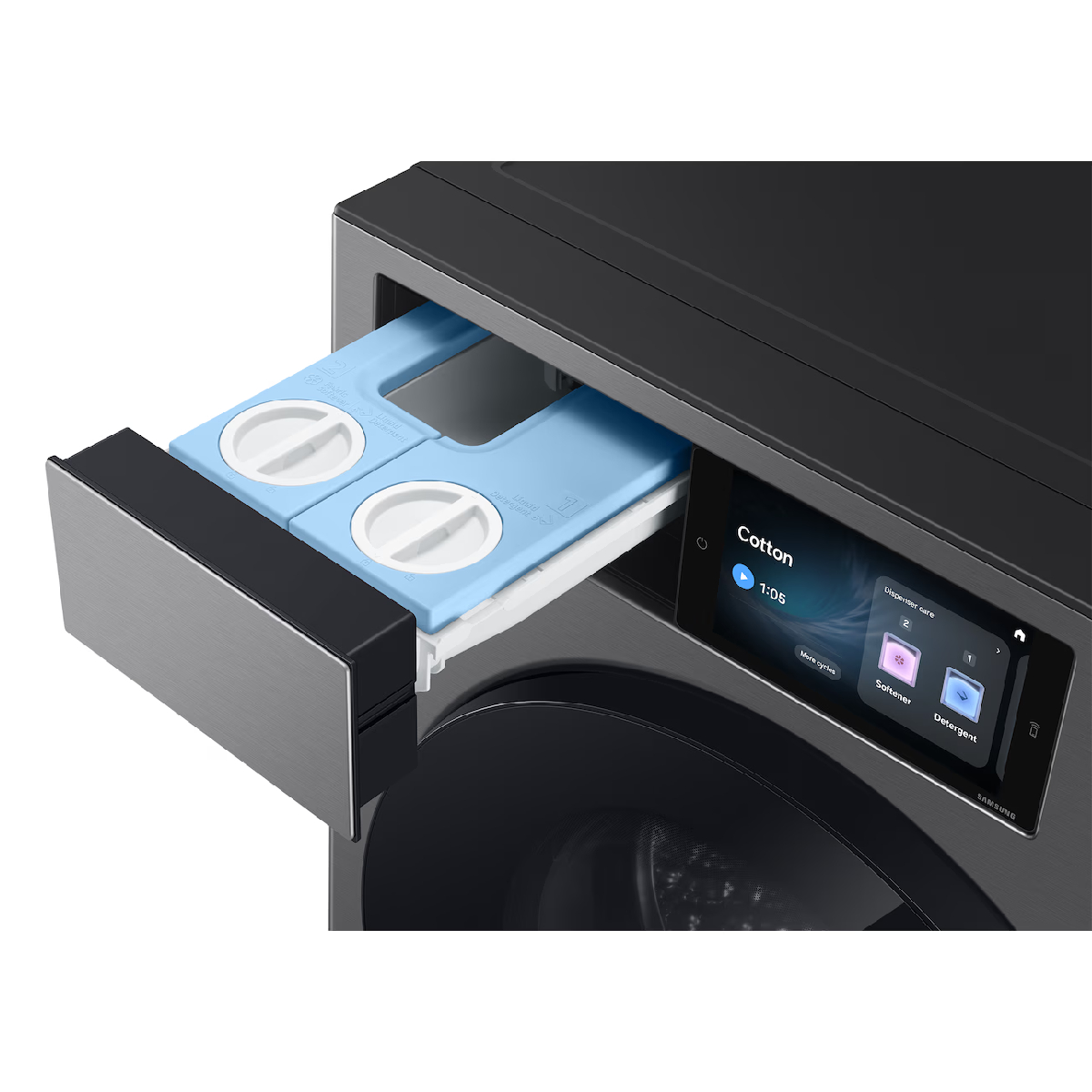SAMSUNG WF90H09C4ST2 Washing Machine 9 kg, Dark Steel | Samsung| Image 7
