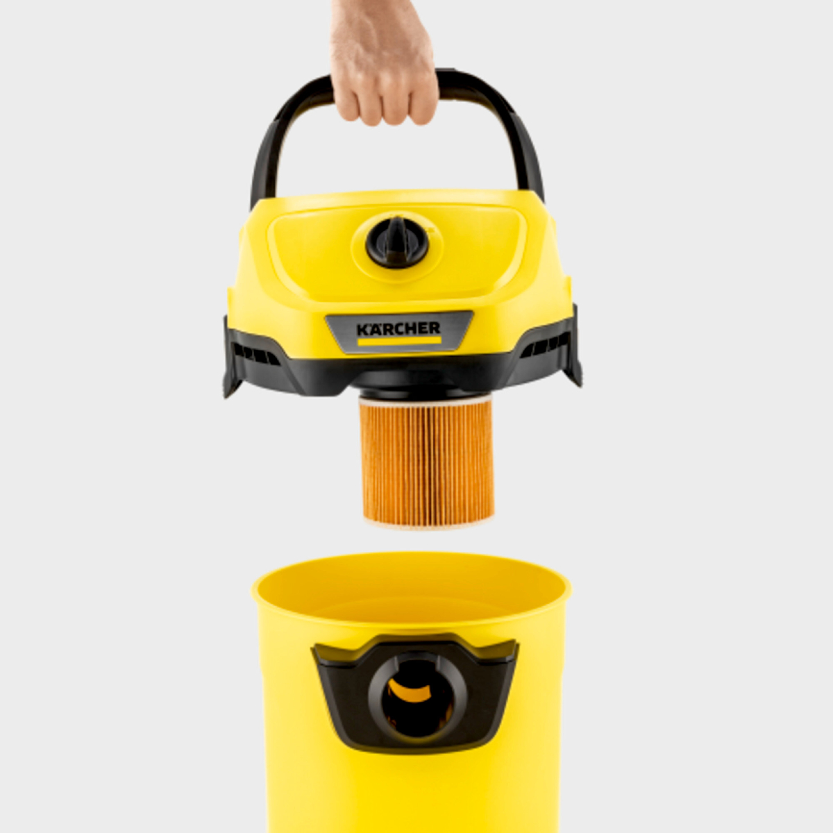 KARCHER WD 3 V-19/6/20 HOME Ηλεκτρική Σκούπα  για Υγρά & Ξηρά product image  | image 3
