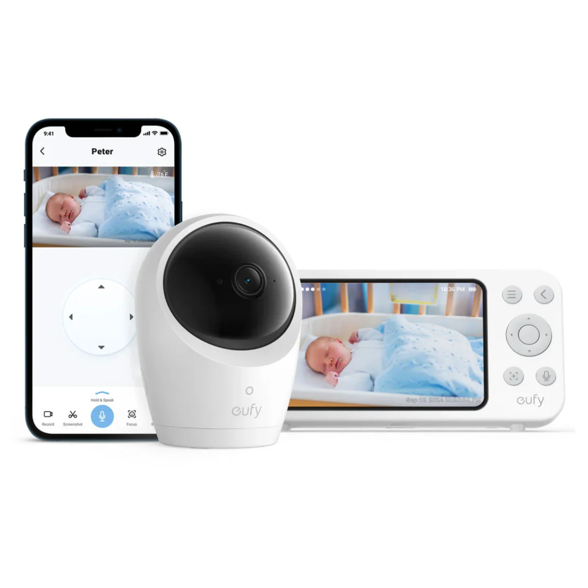 EUFY E20 Baby Monitor, 2K | Anker| Image 1