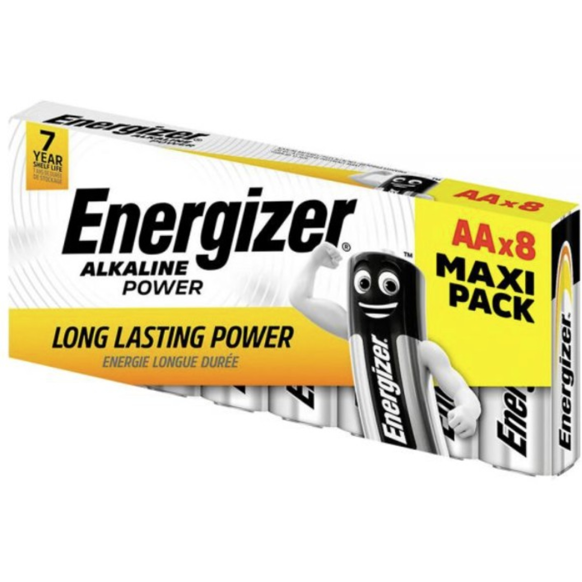 ENERGIZER Alkaline Batteries AA, 8 Pieces | Energizer| Image 1