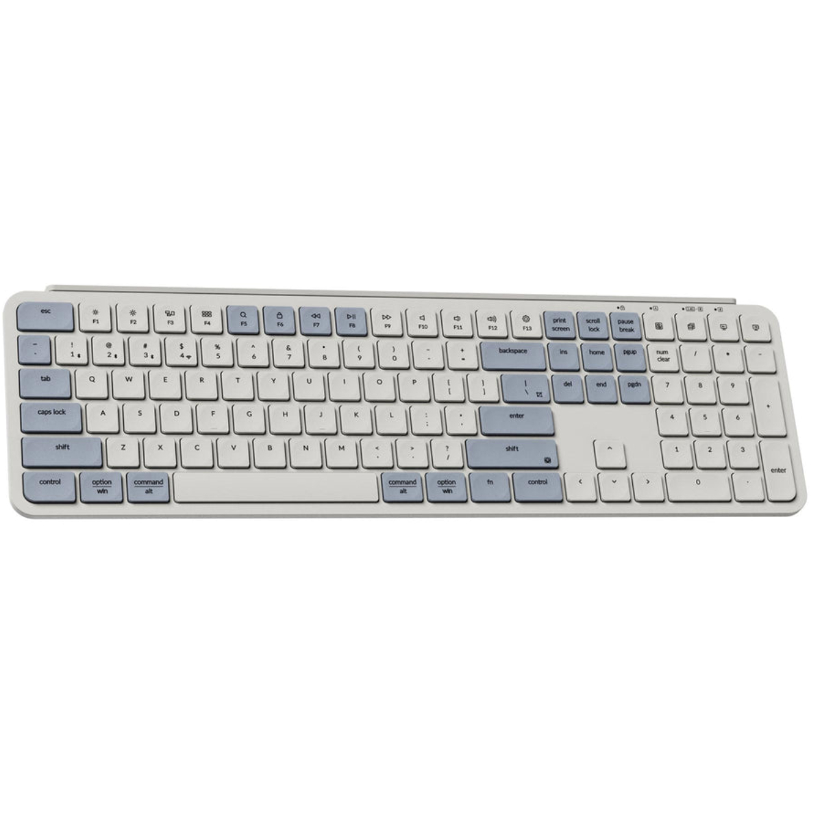 KEYCHRON B6 Pro Ultra-Slim Ασύρματο Πληκτρολόγιο, Ρετρό Μπλέ | Keychron| Image 2