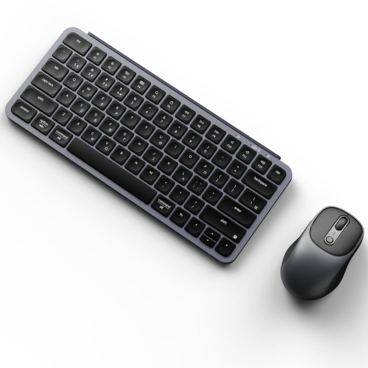 KEYCHRON B1 Pro Ασύρματο Πληκτρολόγιο και BM24 Ποντίκι Combo, Γκρίζο (GR) | Keychron| Image 3