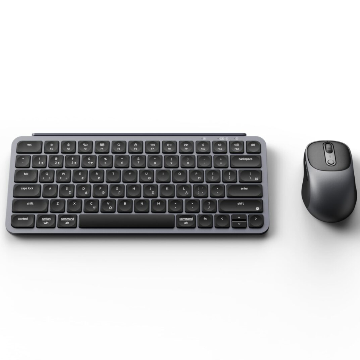KEYCHRON B1 Pro Ασύρματο Πληκτρολόγιο και BM24 Ποντίκι Combo, Γκρίζο (GR) | Keychron| Image 2
