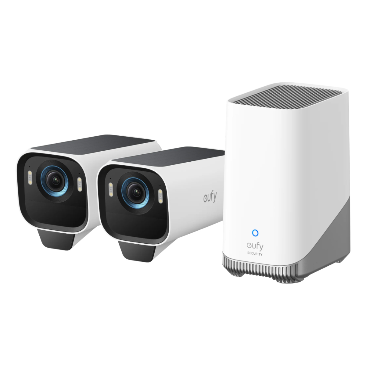 Image of suggested product: EUFY eufyCam S3 Pro 2-Cam Kit + HomeBase Σύστημα Εξωτερικών Καμερών Ασφαλείας