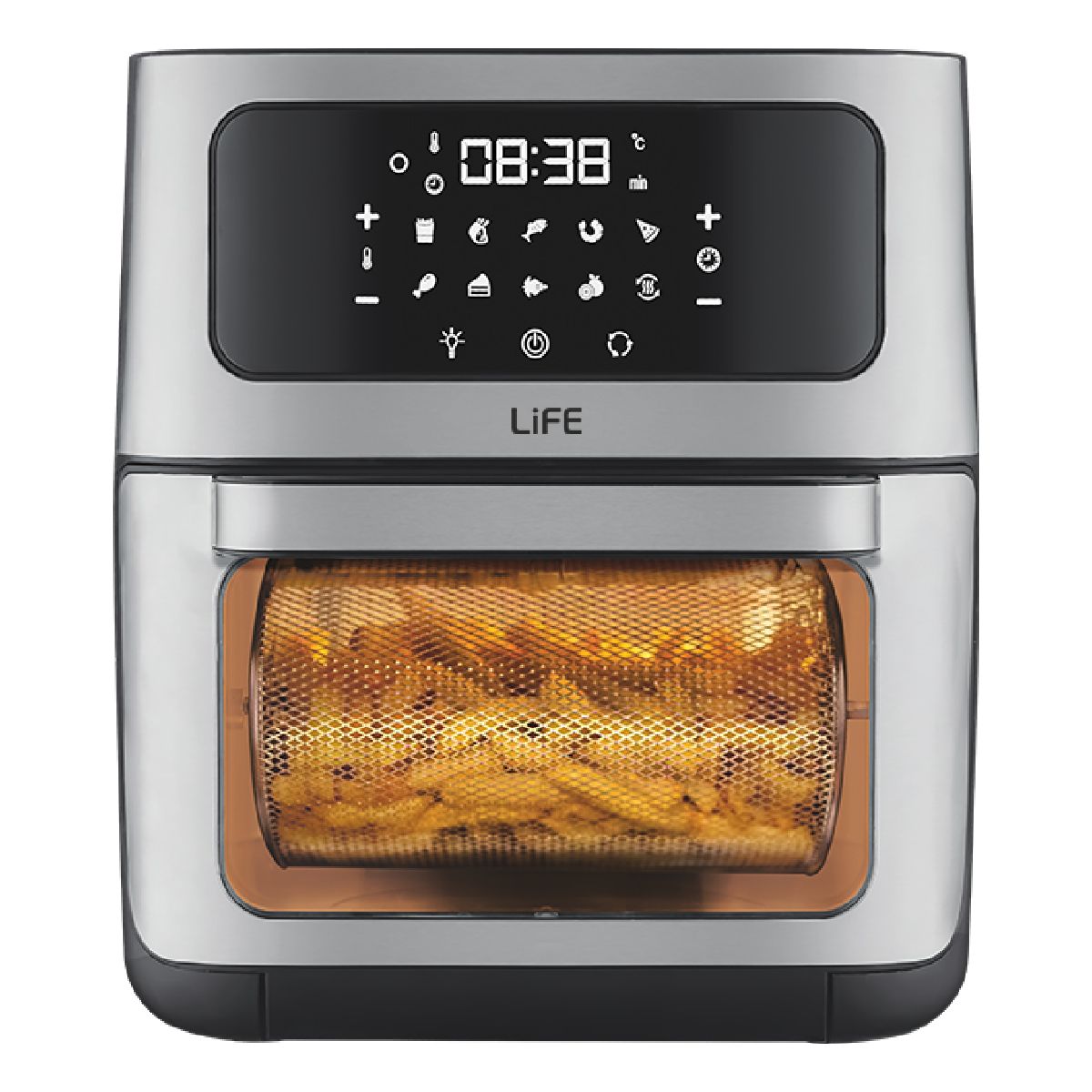 LIFE 221-0366 Fried Gold Φριτέζα Αέρος XXL, 12Lt | Life| Image 2