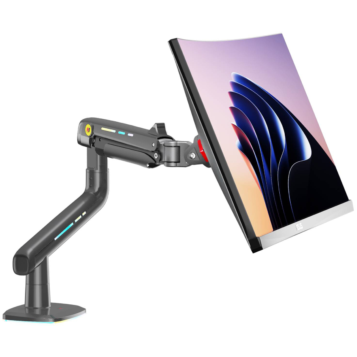 NB F5 RGB Επιτραπέζια Βάση Οθόνης Gaming Βαρέος Τύπου | Nb-wallmount| Image 3