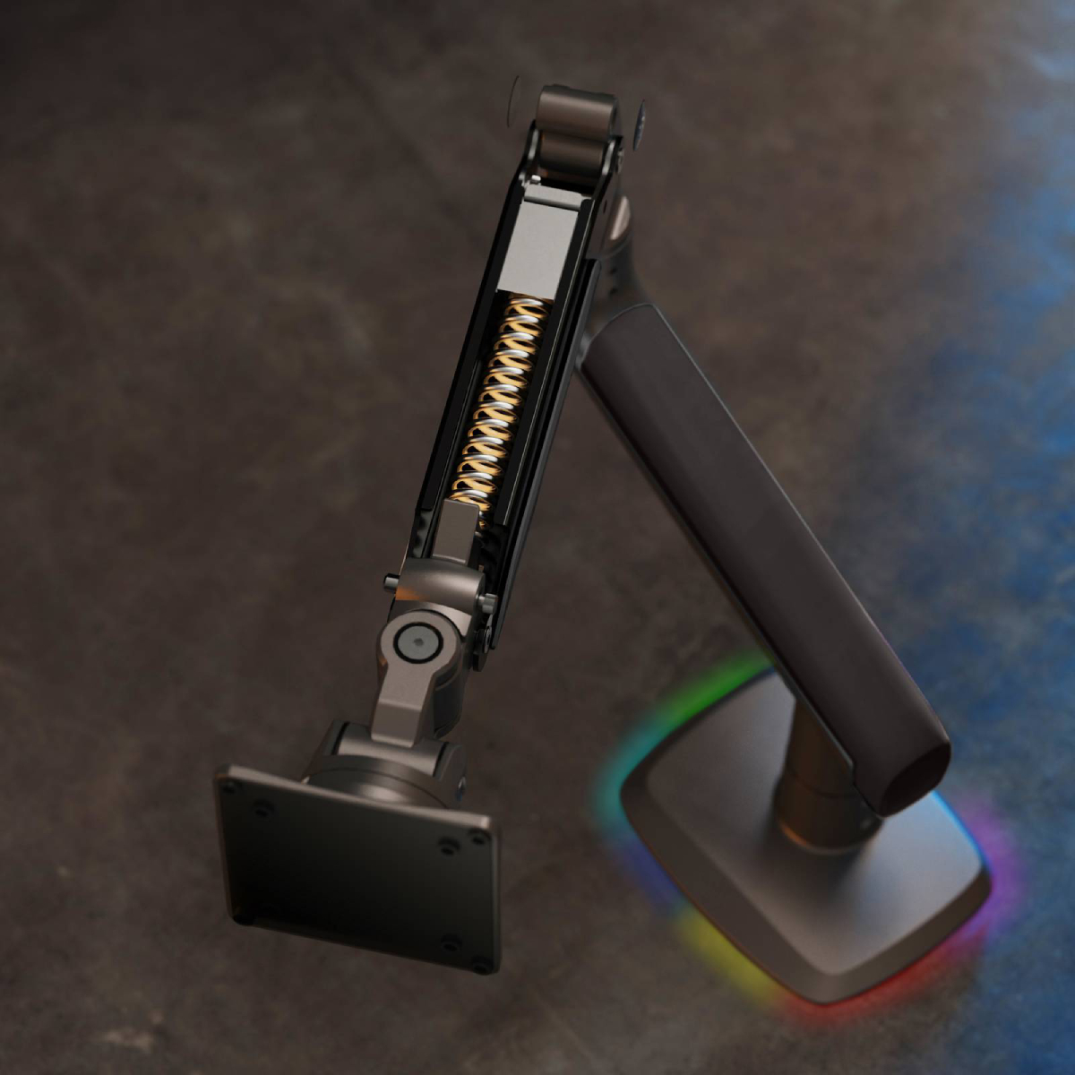 NB F5 RGB Επιτραπέζια Βάση Οθόνης Gaming Βαρέος Τύπου | Nb-wallmount| Image 14
