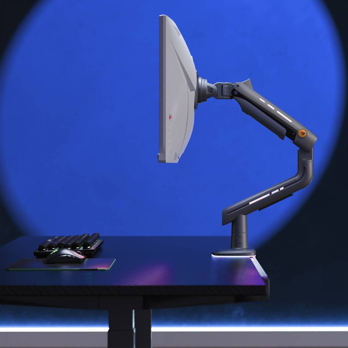 NB F5 RGB Επιτραπέζια Βάση Οθόνης Gaming Βαρέος Τύπου | Nb-wallmount| Image 10
