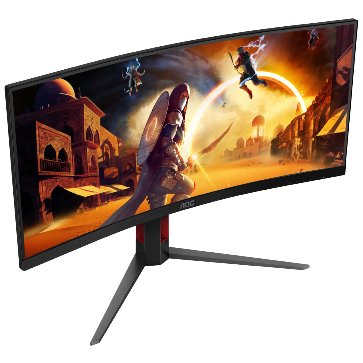 AOC CU34G4 Κυρτή Gaming Οθόνη 34" | Aoc| Image 4