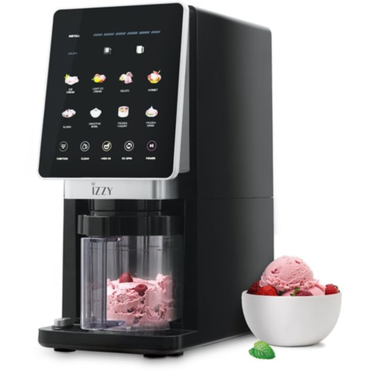 IZZY IZ-2045 Italian Gelato 8 σε 1 Παγωτομηχανή, Μαύρη | Izzy| Image 1