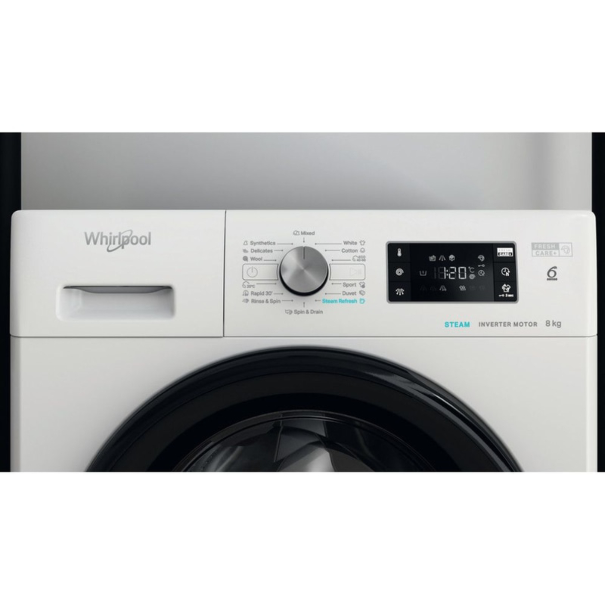 WHIRLPOOL FFB 8469 BV EE Πλυντήριο Ρούχων 8kg με Ατμό | Whirlpool| Image 4