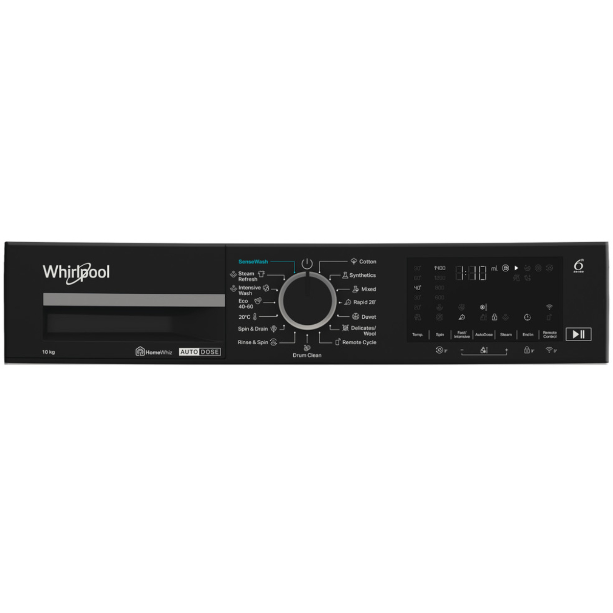 WHIRLPOOL WPM 07W ADS EE Πλυντήριο Ρούχων 10kg AutoDose | Whirlpool| Image 5