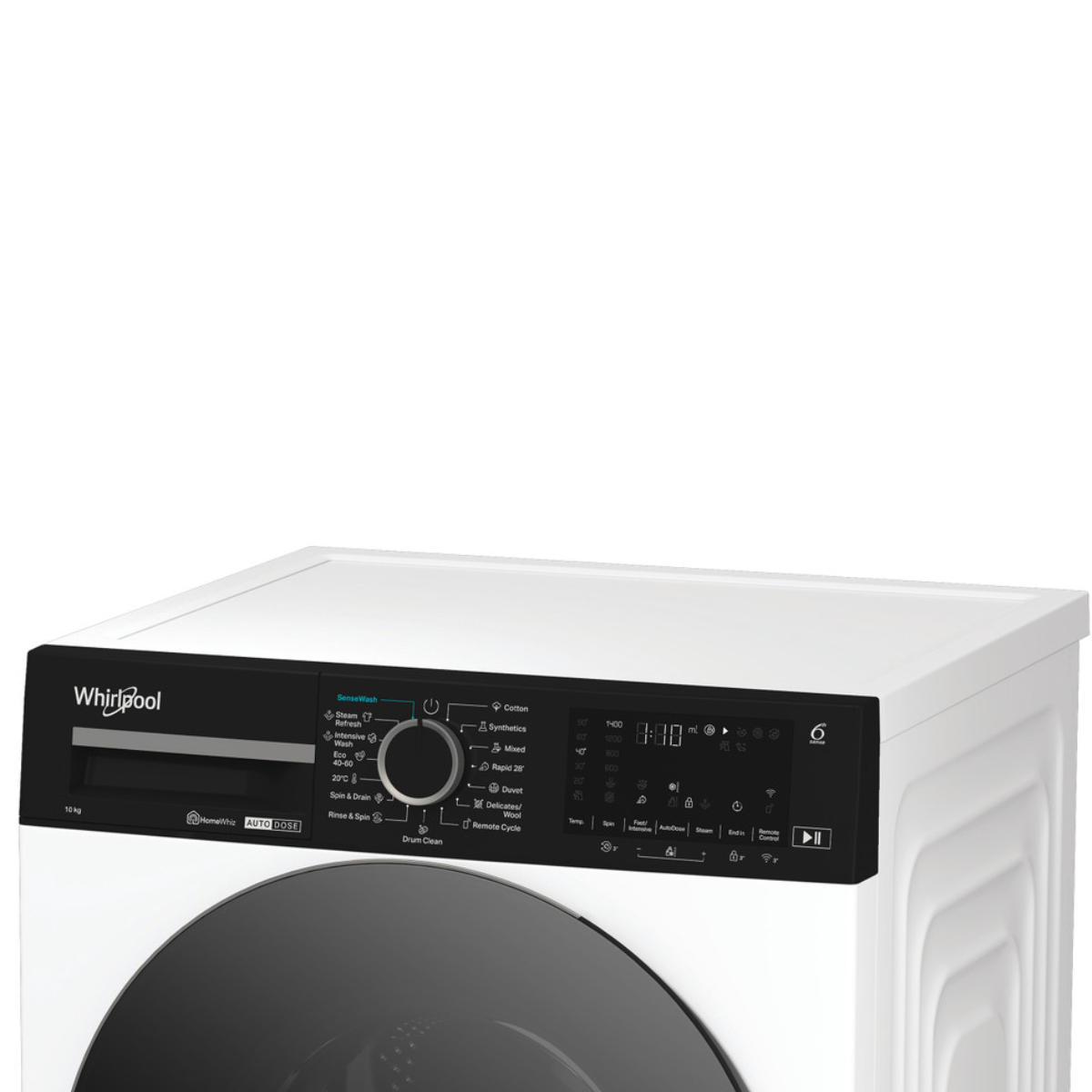 WHIRLPOOL WPM 07W ADS EE Πλυντήριο Ρούχων 10kg AutoDose | Whirlpool| Image 4