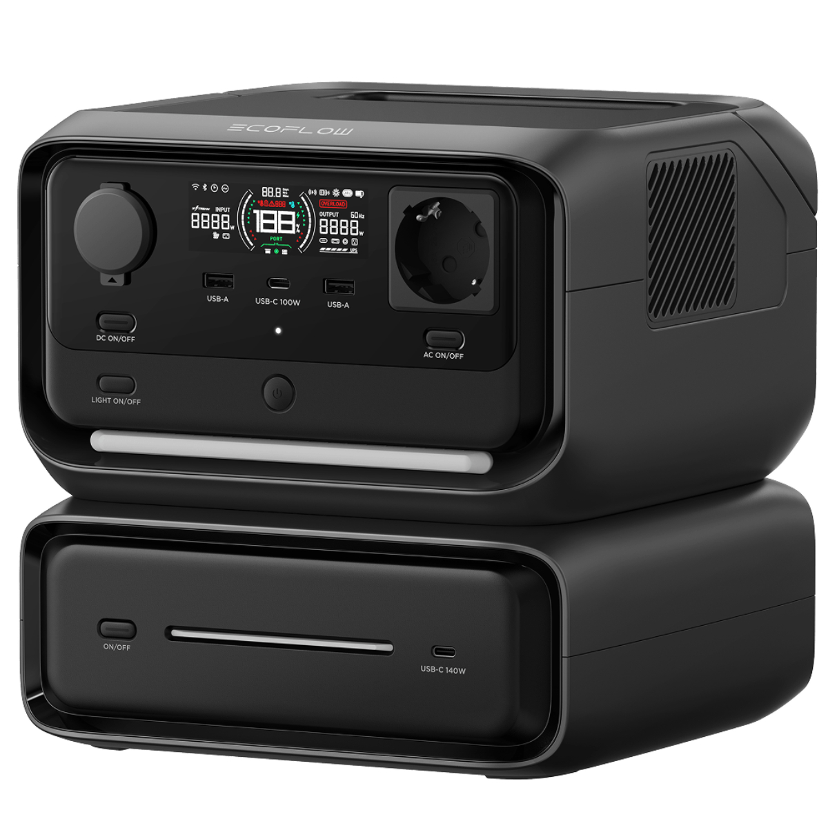 ECOFLOW RIVER 3 Max + EB300 Hard Bundle Φορητός Σταθμός Ενέργειας 600Watts | Ecoflow| Image 6