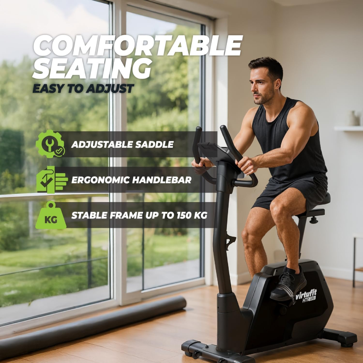 VIRTUFIT VFHTR200i Ποδήλατο Γυμναστικής | Virtufit| Image 8