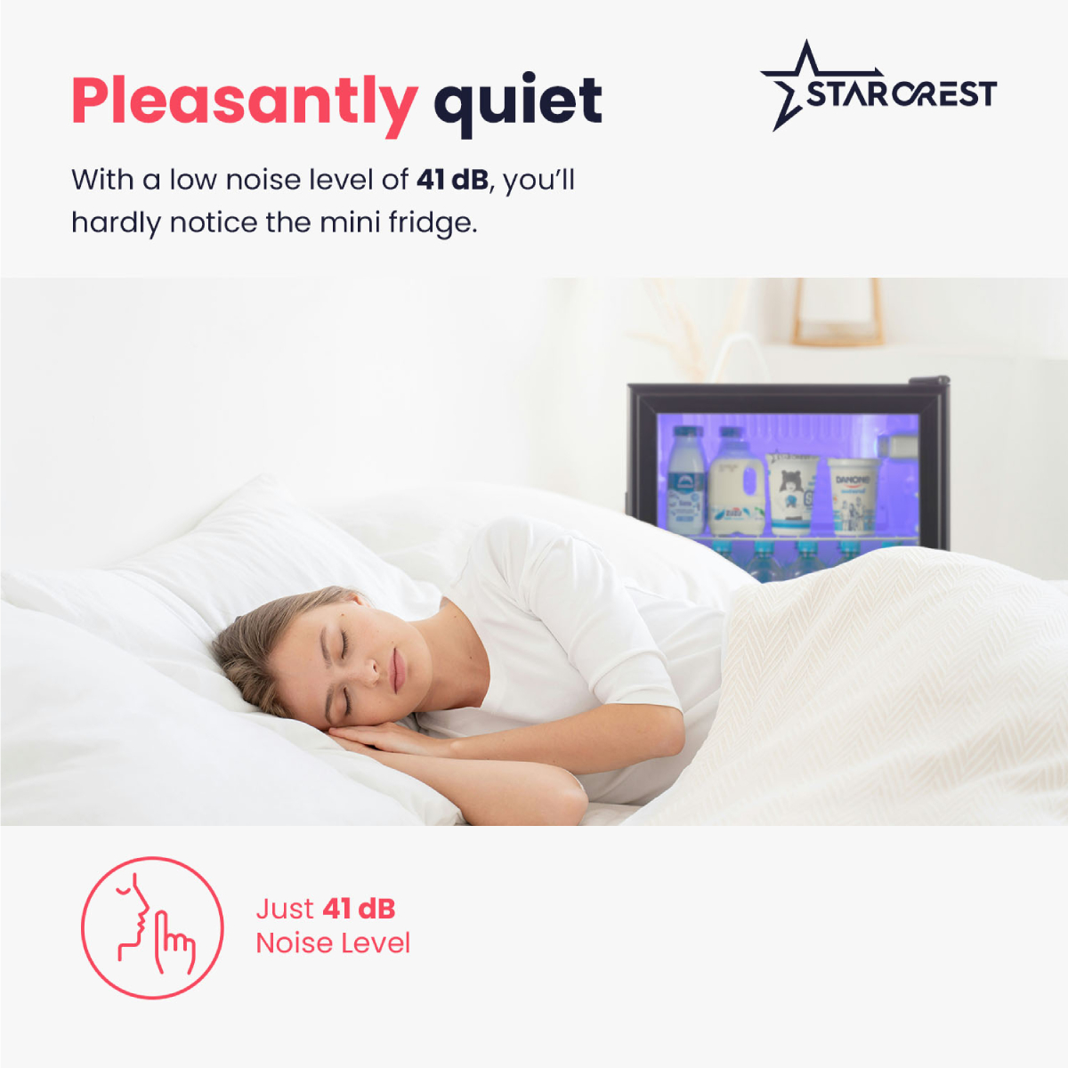 STARCREST SBC-50BKE Ψυγείο Βιτρίνα Συντήρησης Ποτών, Μαύρο product image  | image 6