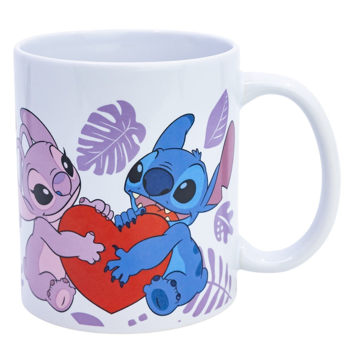 STOR 105649 Angel & Stitch Love Κεραμική Κούπα, 325 ml product image  | image 1