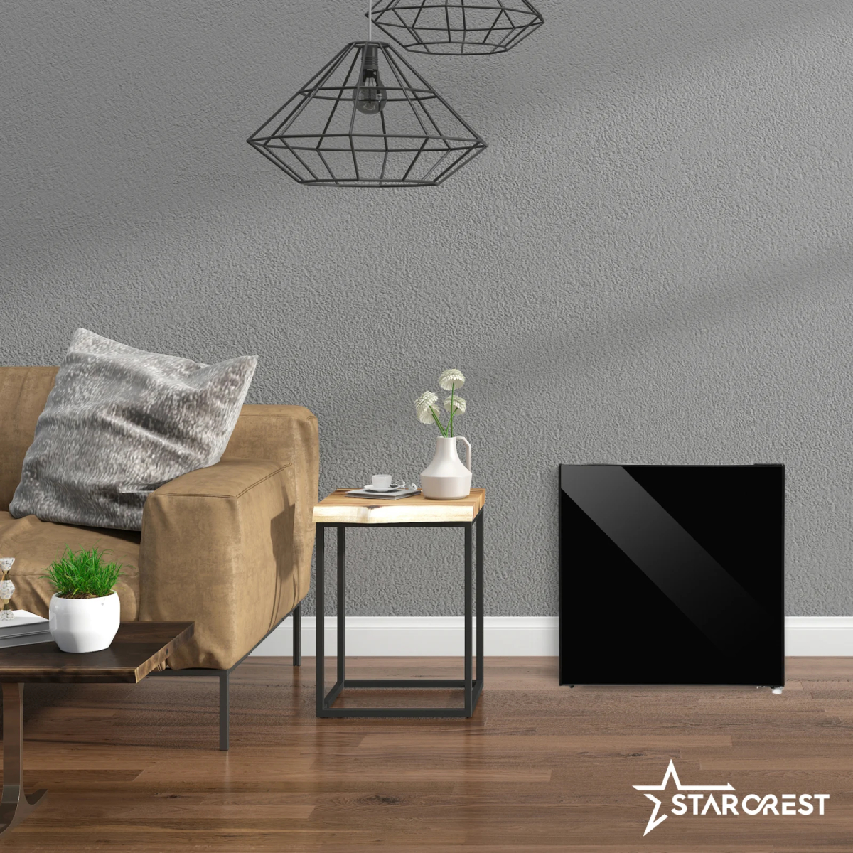 STARCREST SMB-47GLS-BK Ψυγείο Mini Bar, Μαύρο Γυαλί product image  | image 6