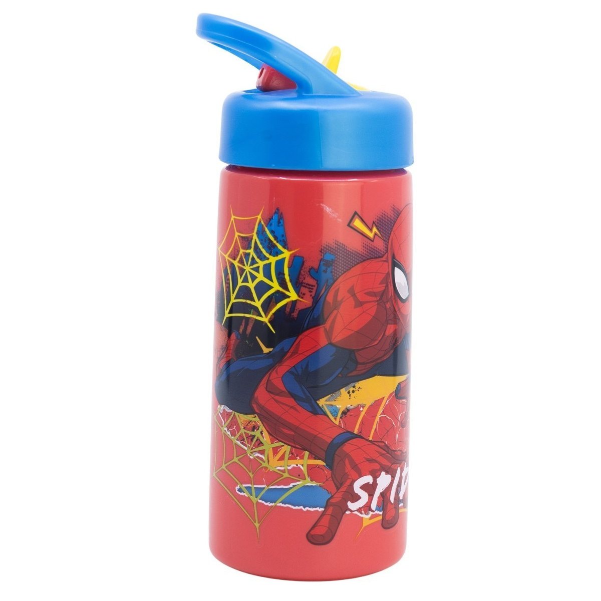 STOR 108181 Water Bottle Spiderman Moving Target, 0.41 Lt product image  | image 2
