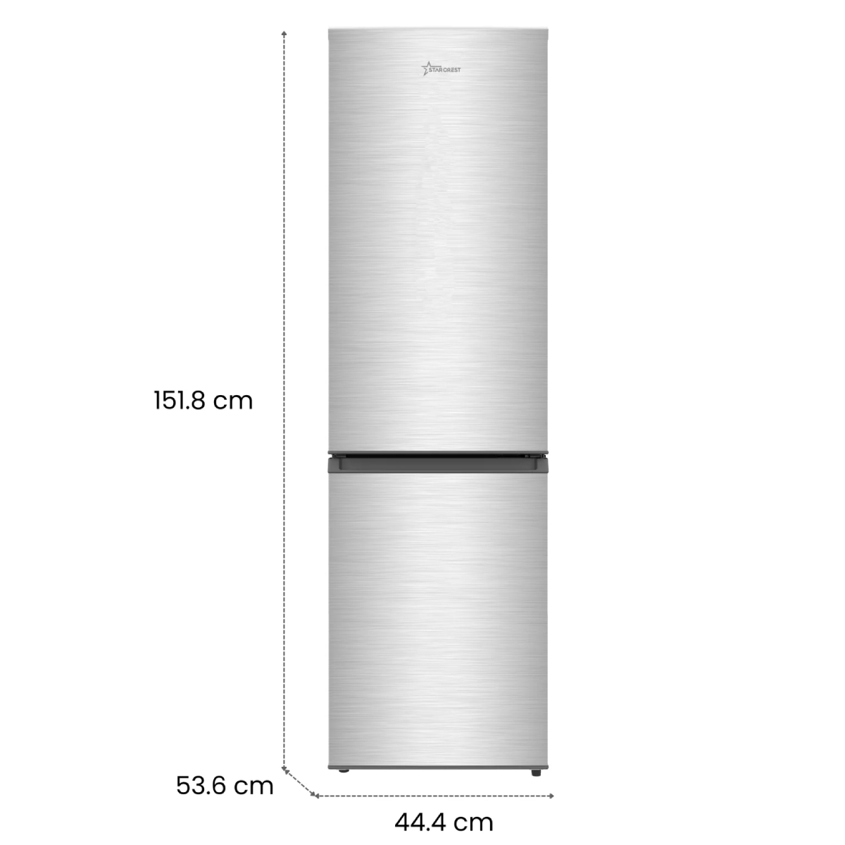 STARCREST SC-170IX-E Ψυγείο με Κάτω Θάλαμο, Inox product image  | image 12