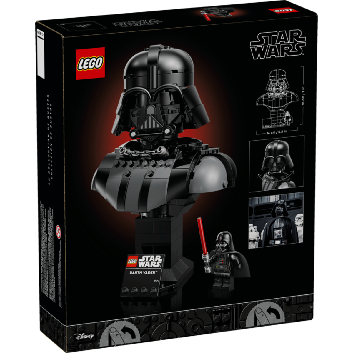 LEGO 75439 Star Wars Προτομή Darth Vader™ product image  | image 13