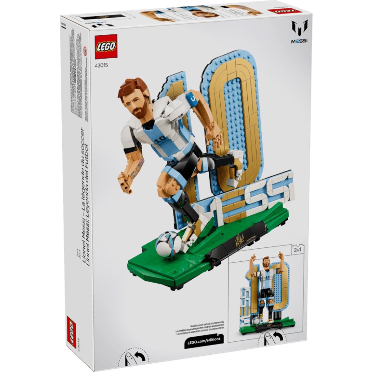 LEGO 43015 Editions Lionel Messi – Ποδοσφαιρικός Θρύλος product image  | image 9