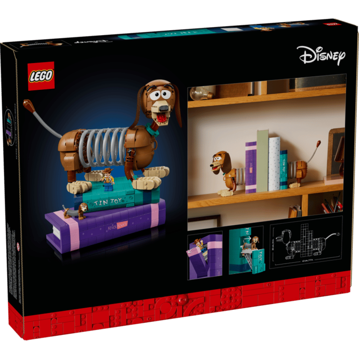 LEGO 43301 Disney Toy Story Βιβλιοστάτες Slinky Dog product image  | image 15