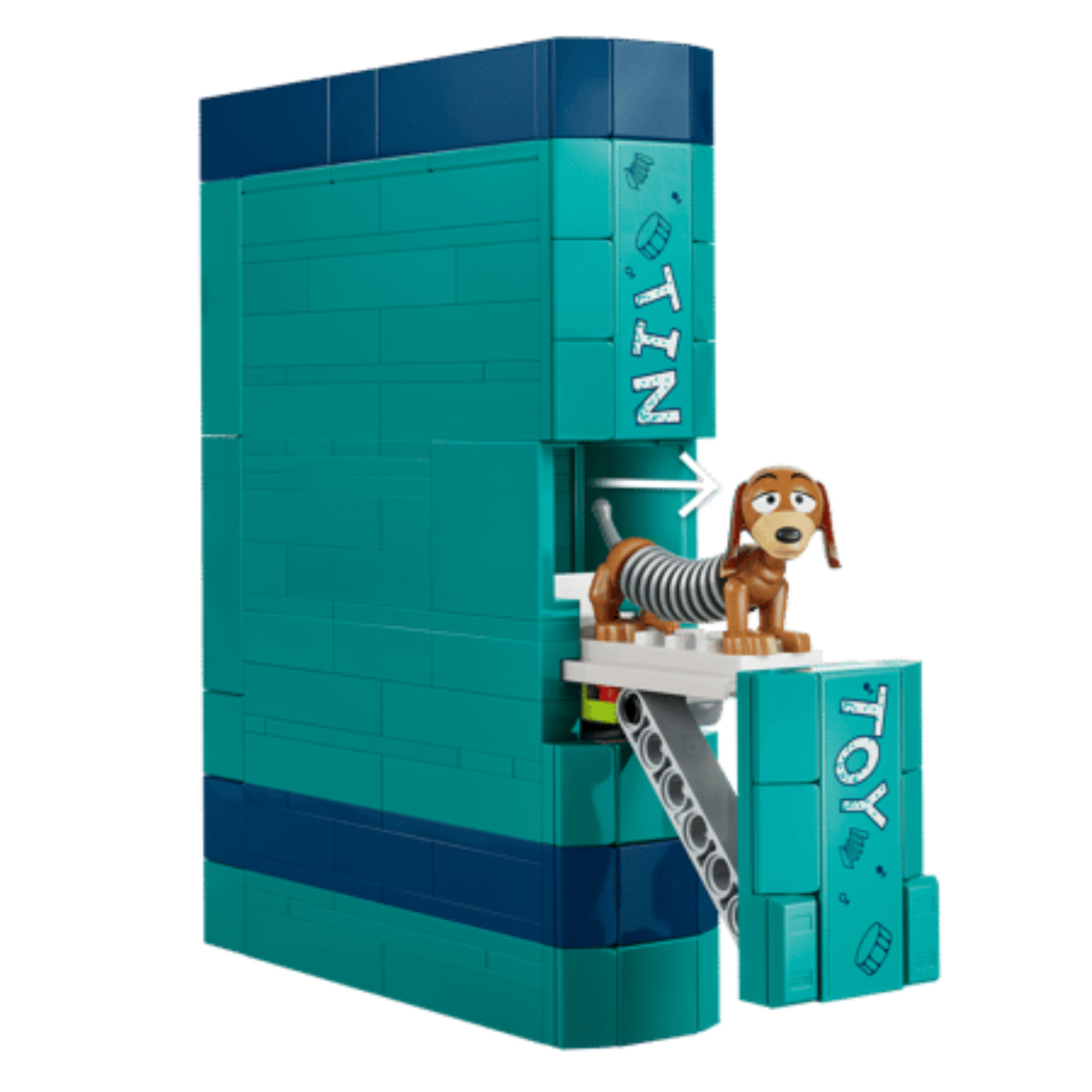LEGO 43301 Disney Toy Story Βιβλιοστάτες Slinky Dog product image  | image 6