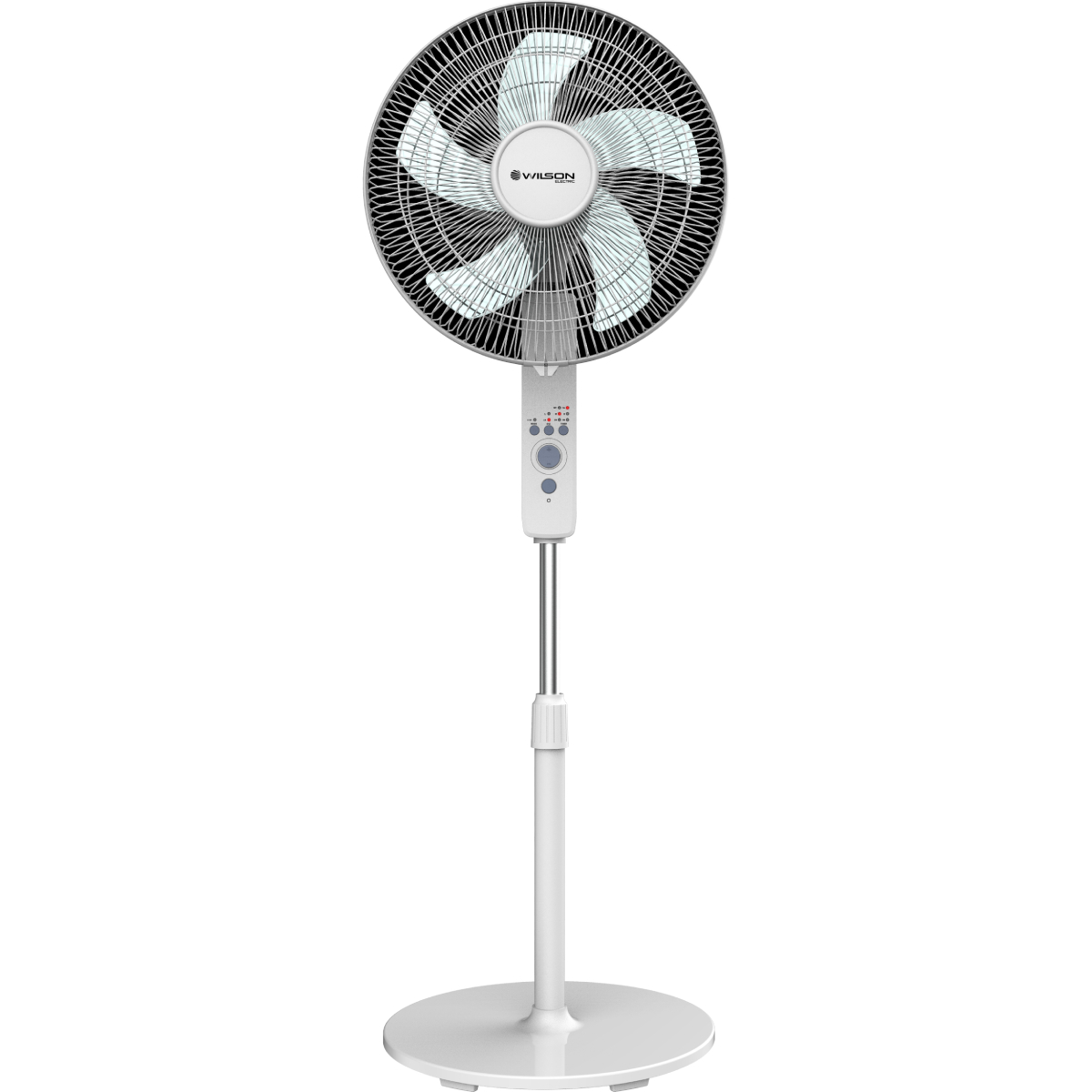 WILSON WFAN16RCWH.UK Ανεμιστήρας Δαπέδου 16" με Τηλεχειριστήριο, Άσπρο product image  | image 1