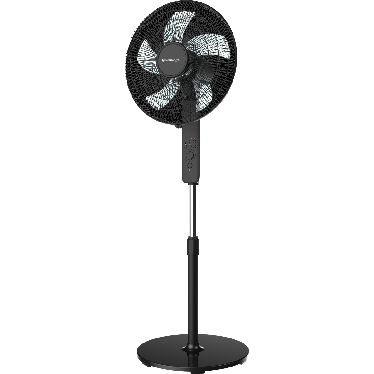 WILSON WFAN16RCBK.UK Ανεμιστήρας Δαπέδου 16" με Τηλεχειριστήριο, Μαύρο product image  | image 1