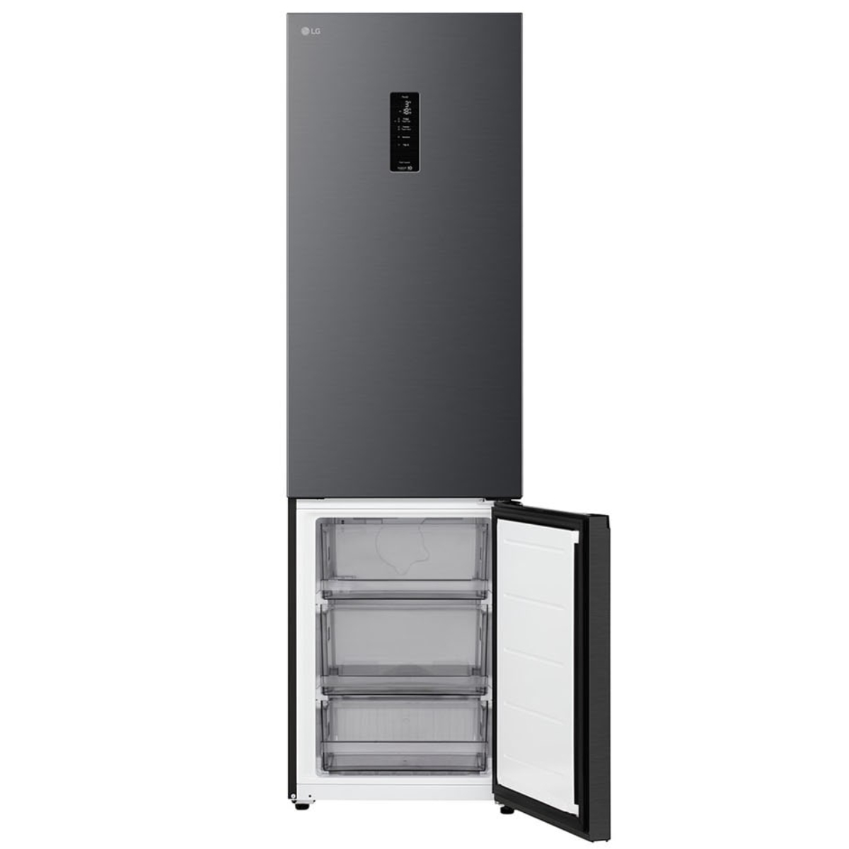 LG GBBSJ21DEP Ψυγείο με Κάτω Θάλαμο, Ματ Μαύρο product image  | image 2