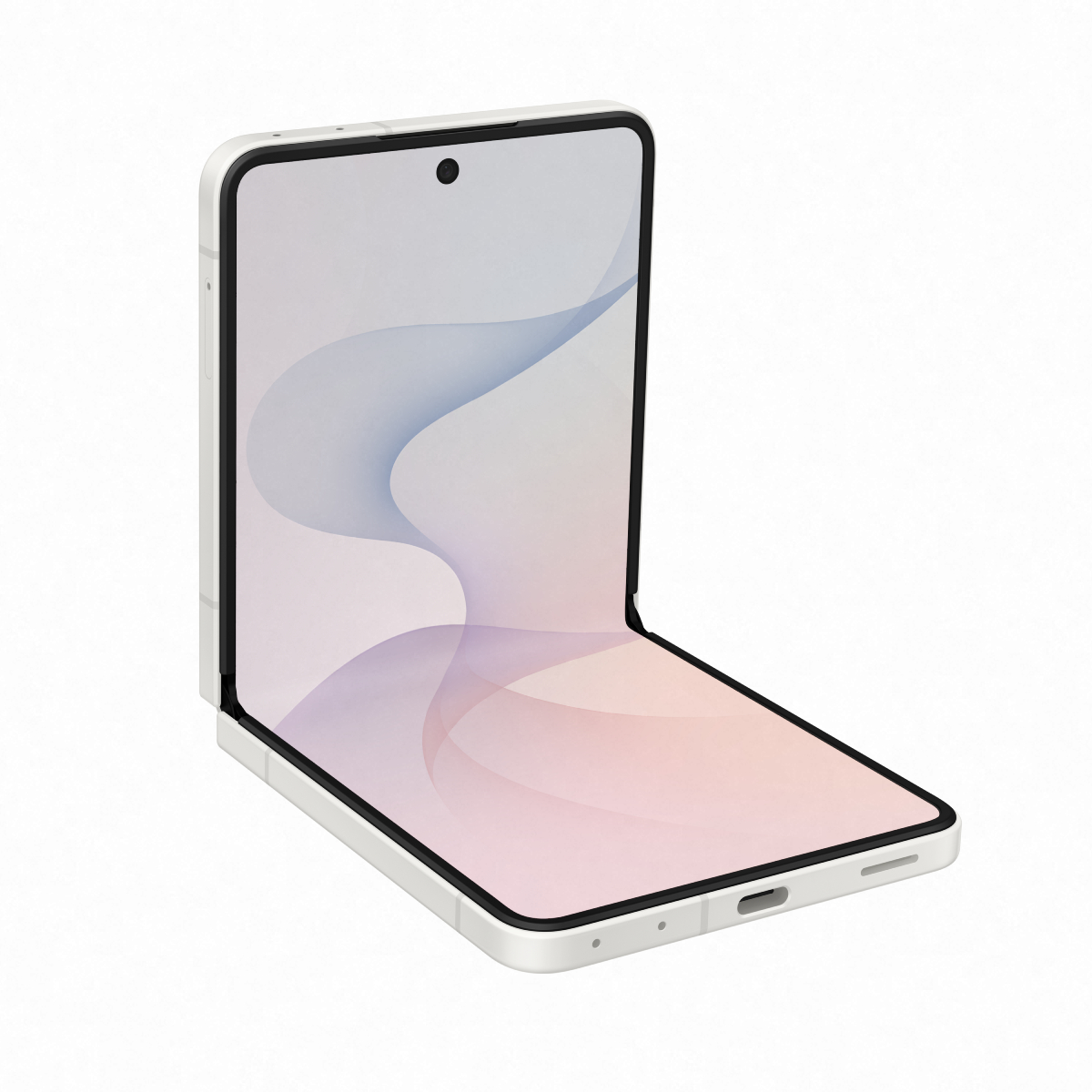 SAMSUNG Galaxy Z Flip8 12GB/256GB Smartphone, Cream product image  | image 4