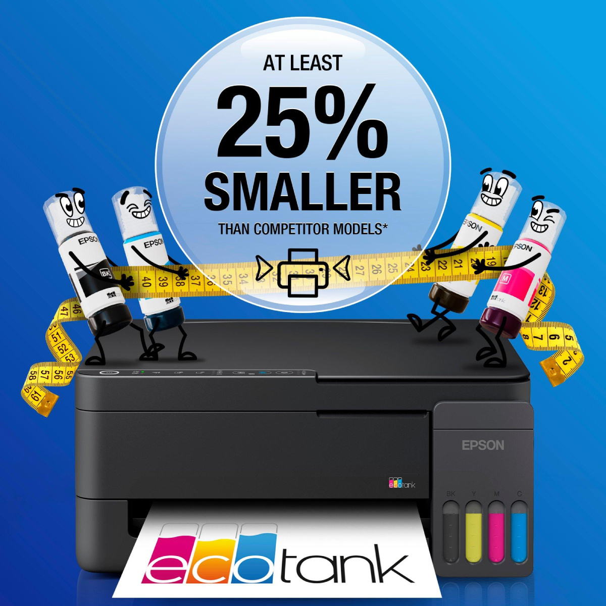 EPSON EcoTank L3350 Α4 Πολυμηχάνημα Wi-Fi με Δοχεία Μελανιού, Μαύρο product image  | image 4