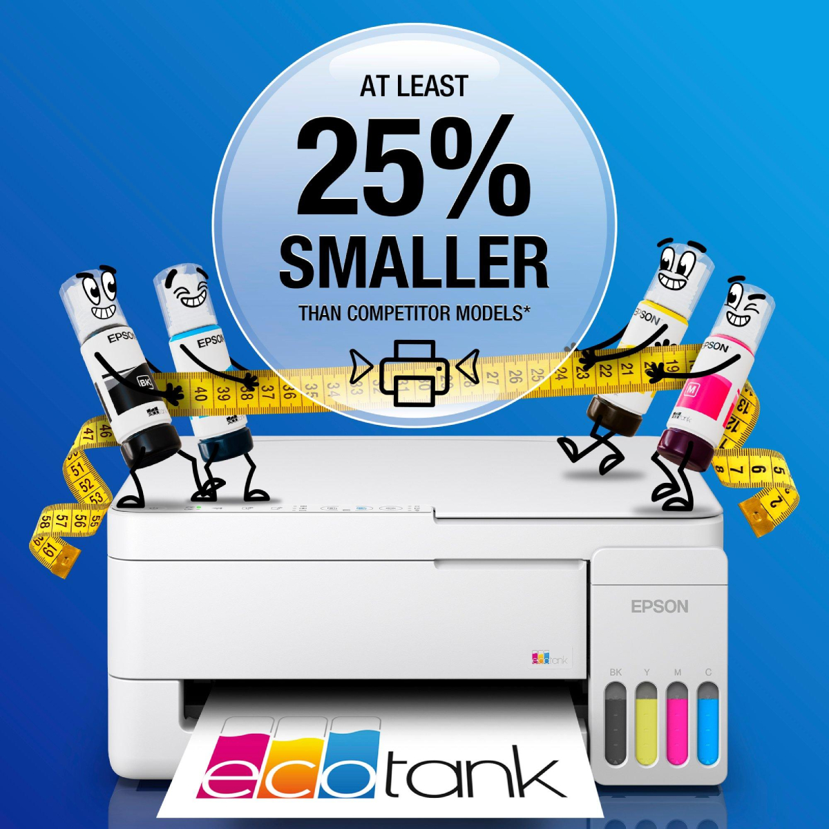 EPSON EcoTank L3356 Α4 Πολυμηχάνημα Wi-Fi με Δοχεία Μελανιού, Άσπρο product image  | image 7