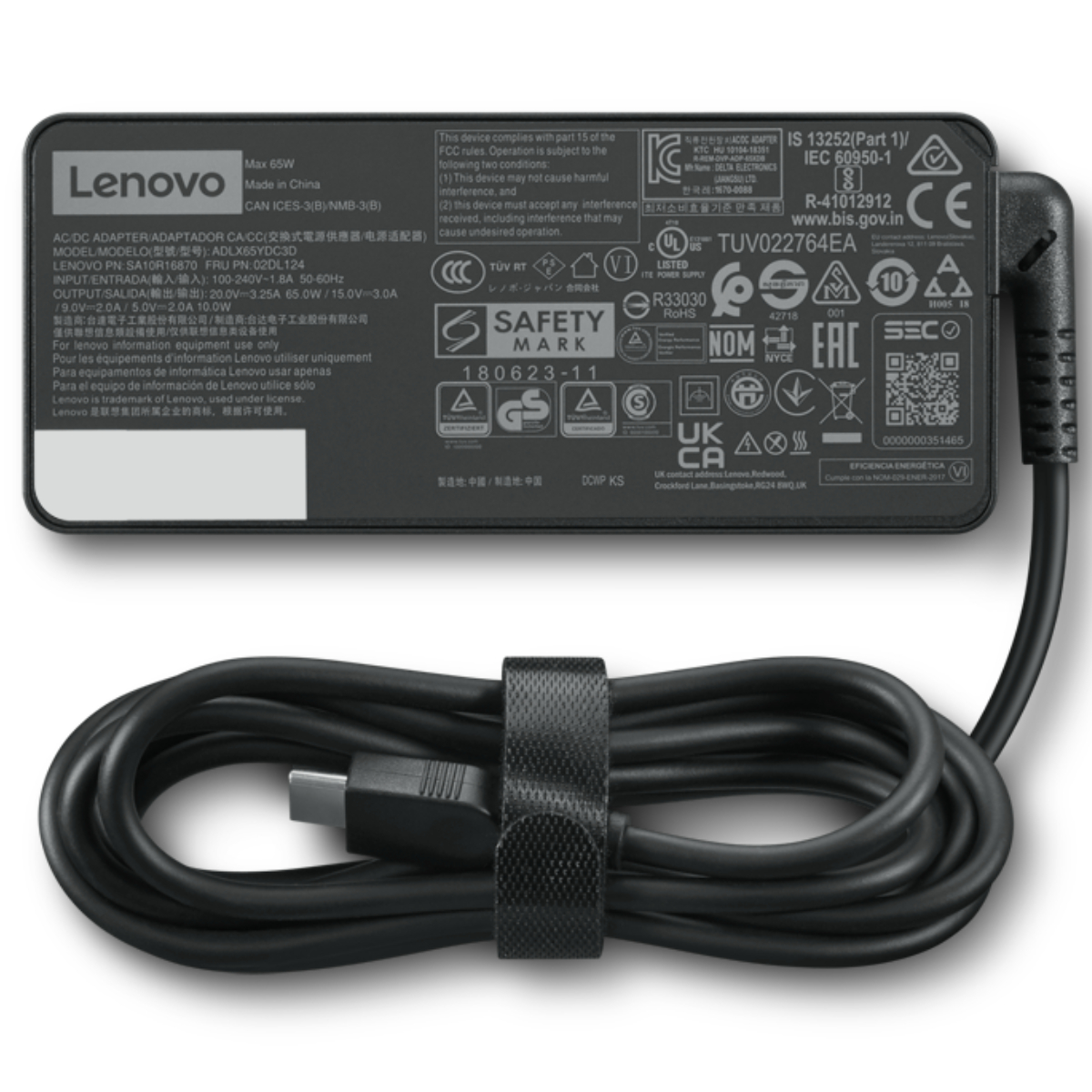 Lenovo GX20P92521 Φορτιστής USB-C 65Watts product image  | image 3