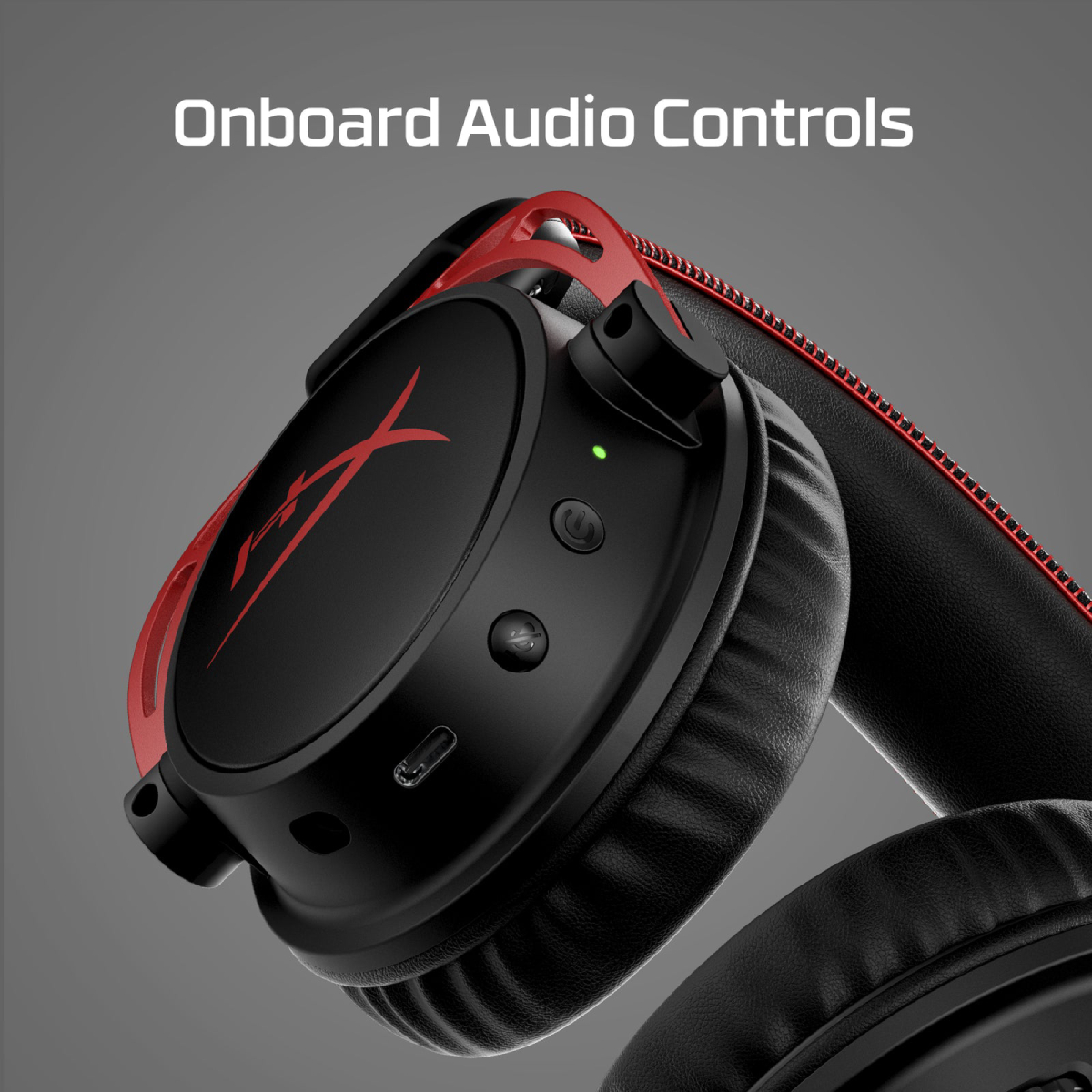 HYPERX Cloud Alpha Wireless Ασύρματα Gaming Ακουστικά, Μαύρο/Κόκκινο product image  | image 11