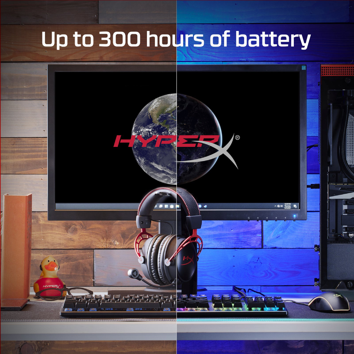HYPERX Cloud Alpha Wireless Ασύρματα Gaming Ακουστικά, Μαύρο/Κόκκινο product image  | image 7