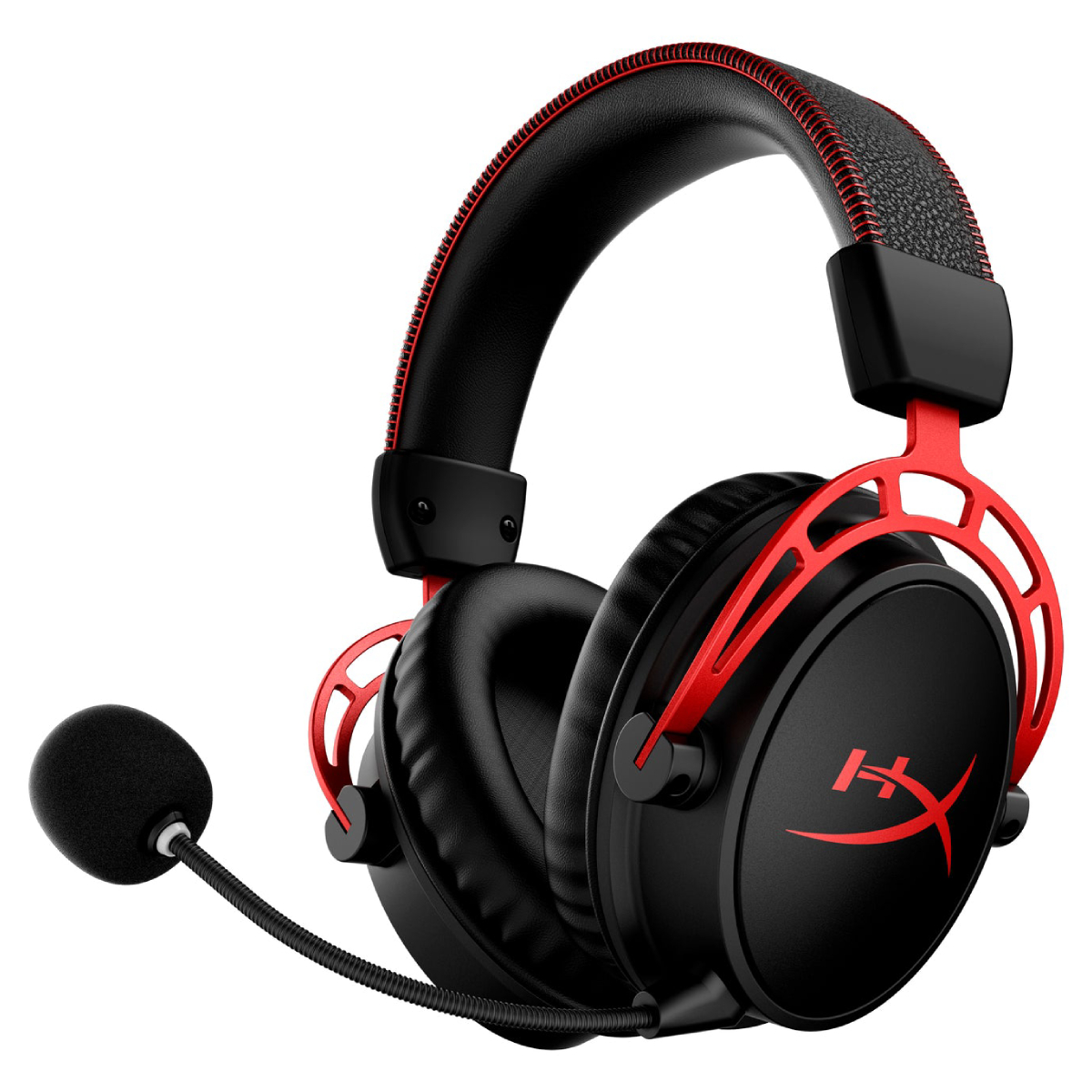 HYPERX Cloud Alpha Wireless Ασύρματα Gaming Ακουστικά, Μαύρο/Κόκκινο product image  | image 1