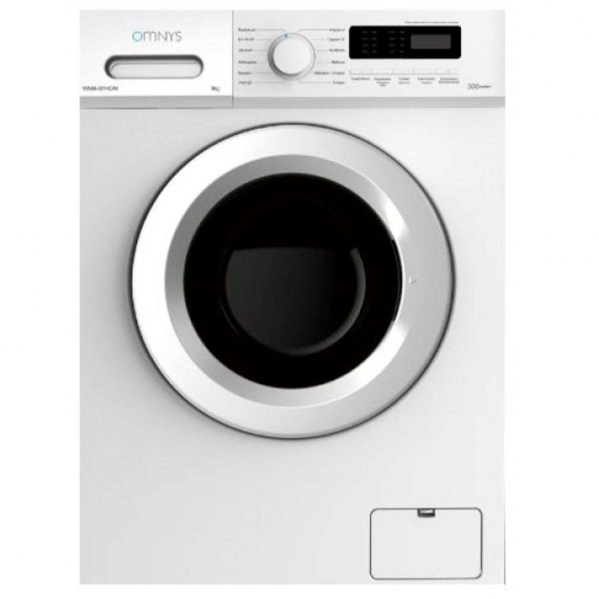 OMNYS WNM-8014AINS Πλυντήριο Ρούχων 8kg με Ατμό, Άσπρο product image  | image 1