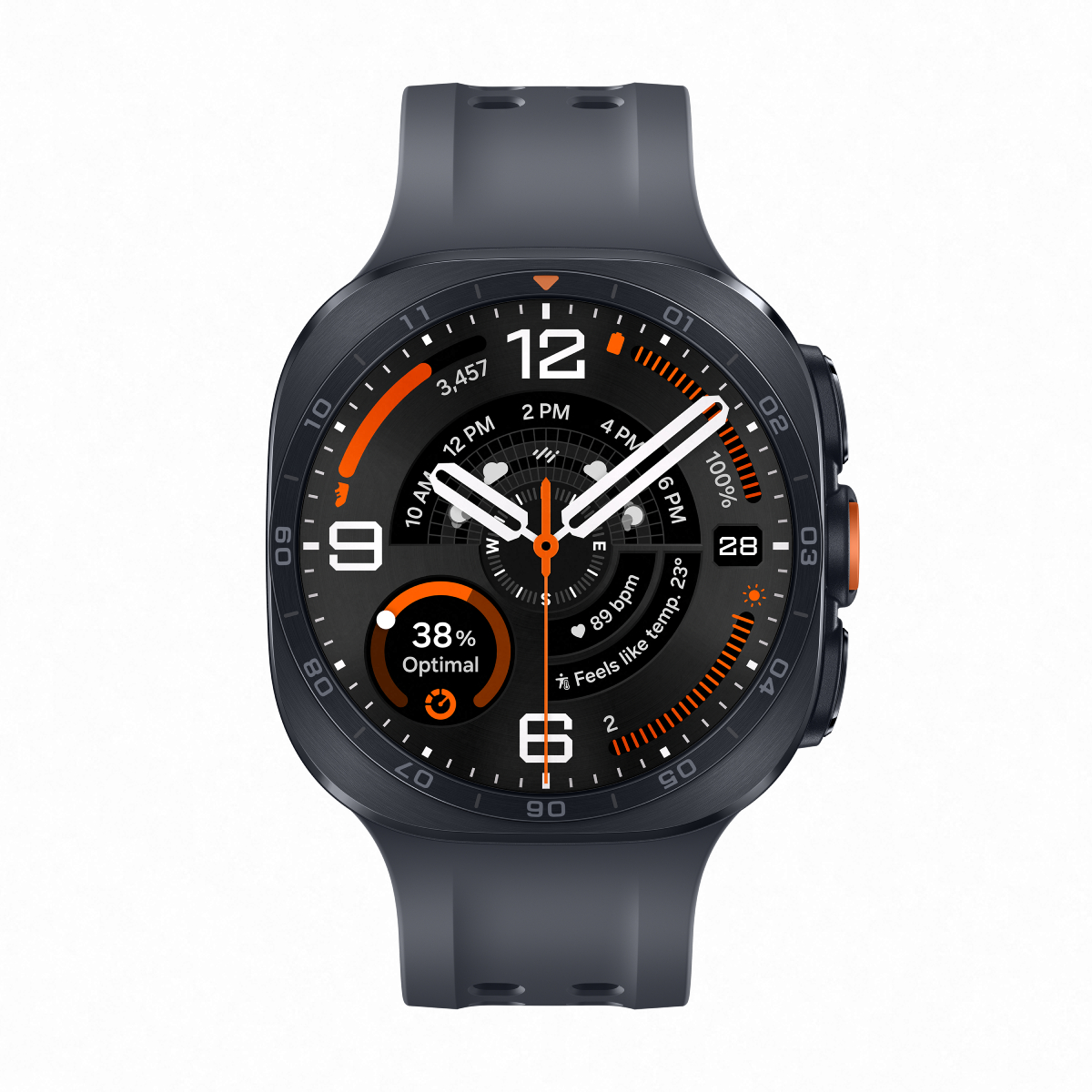 SAMSUNG SM-L715FZKAEUE Galaxy Watch Ultra2 Smartwatch, Γκρίζο product image  | image 1