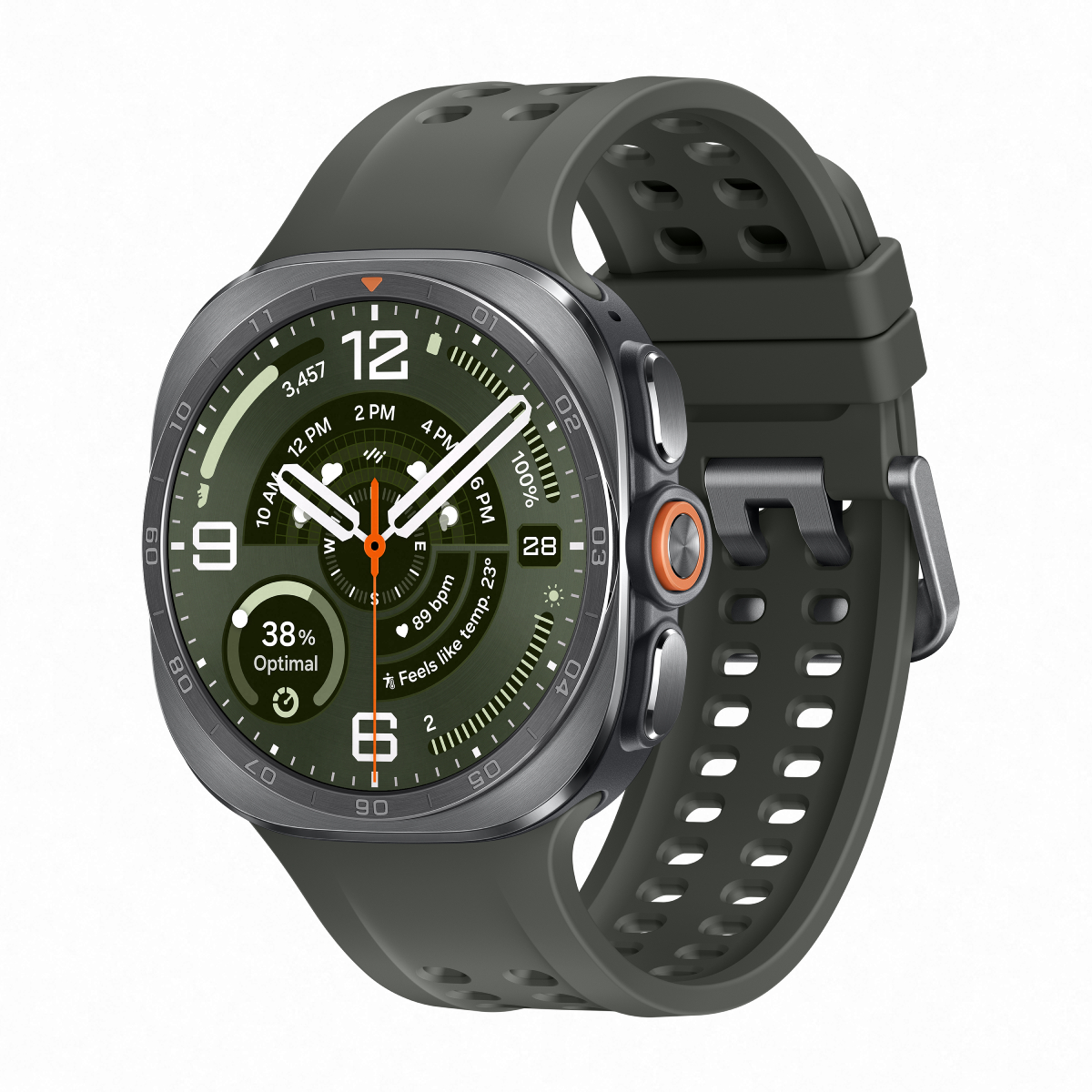 SAMSUNG SM-L715FZSAEUE Galaxy Watch Ultra2 Smartwatch, Ασημί product image  | image 2