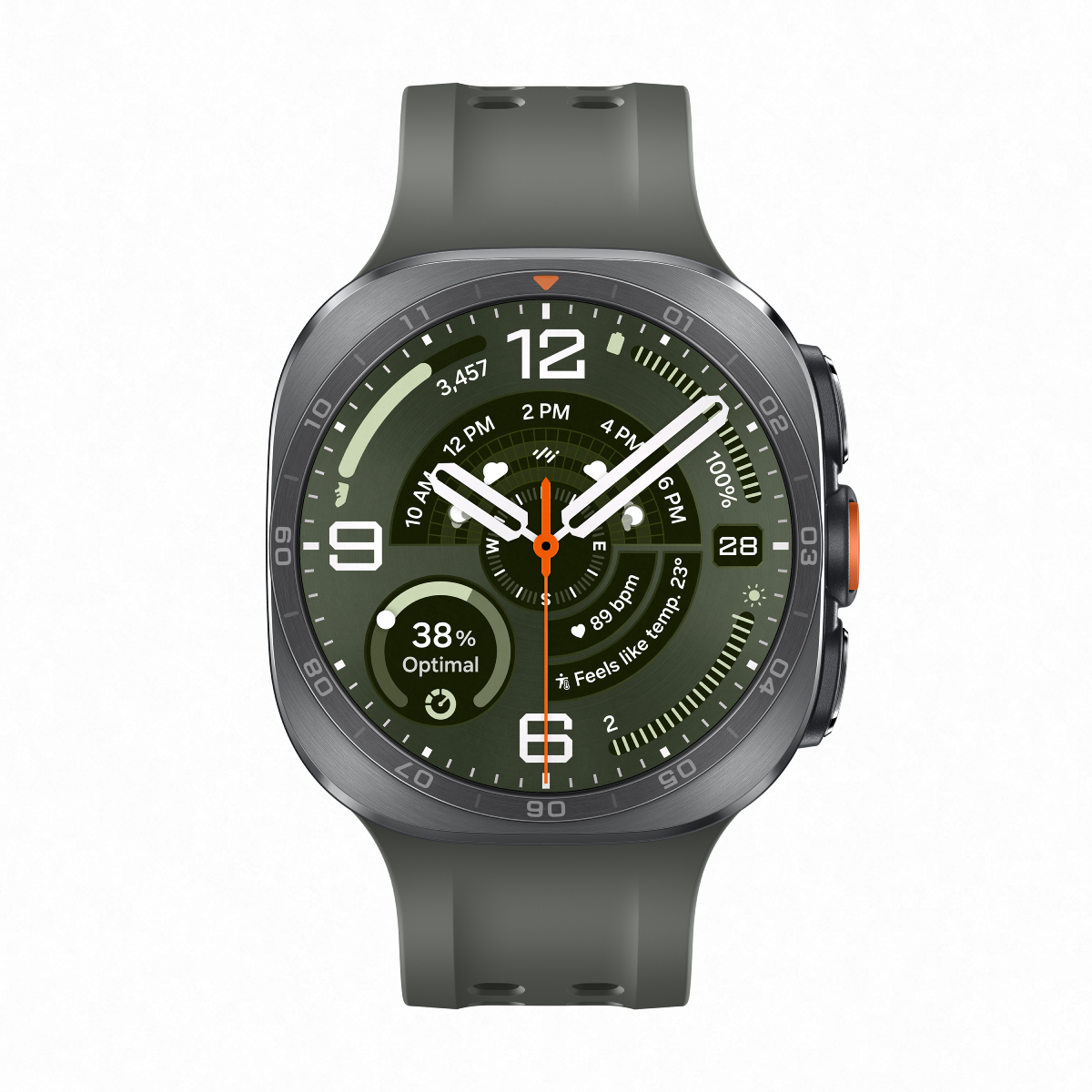 SAMSUNG SM-L715FZSAEUE Galaxy Watch Ultra2 Smartwatch, Ασημί product image  | image 1