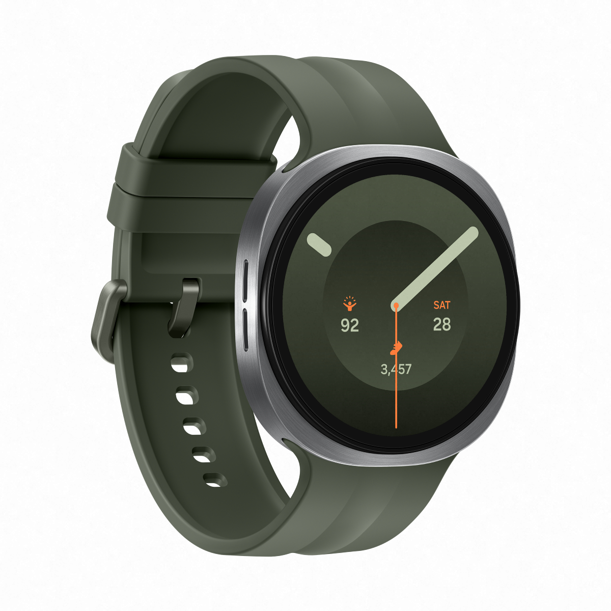 SAMSUNG SM-L350NZSAEUE Galaxy Watch9 Smartwatch 44 mm, Ασημί product image  | image 3