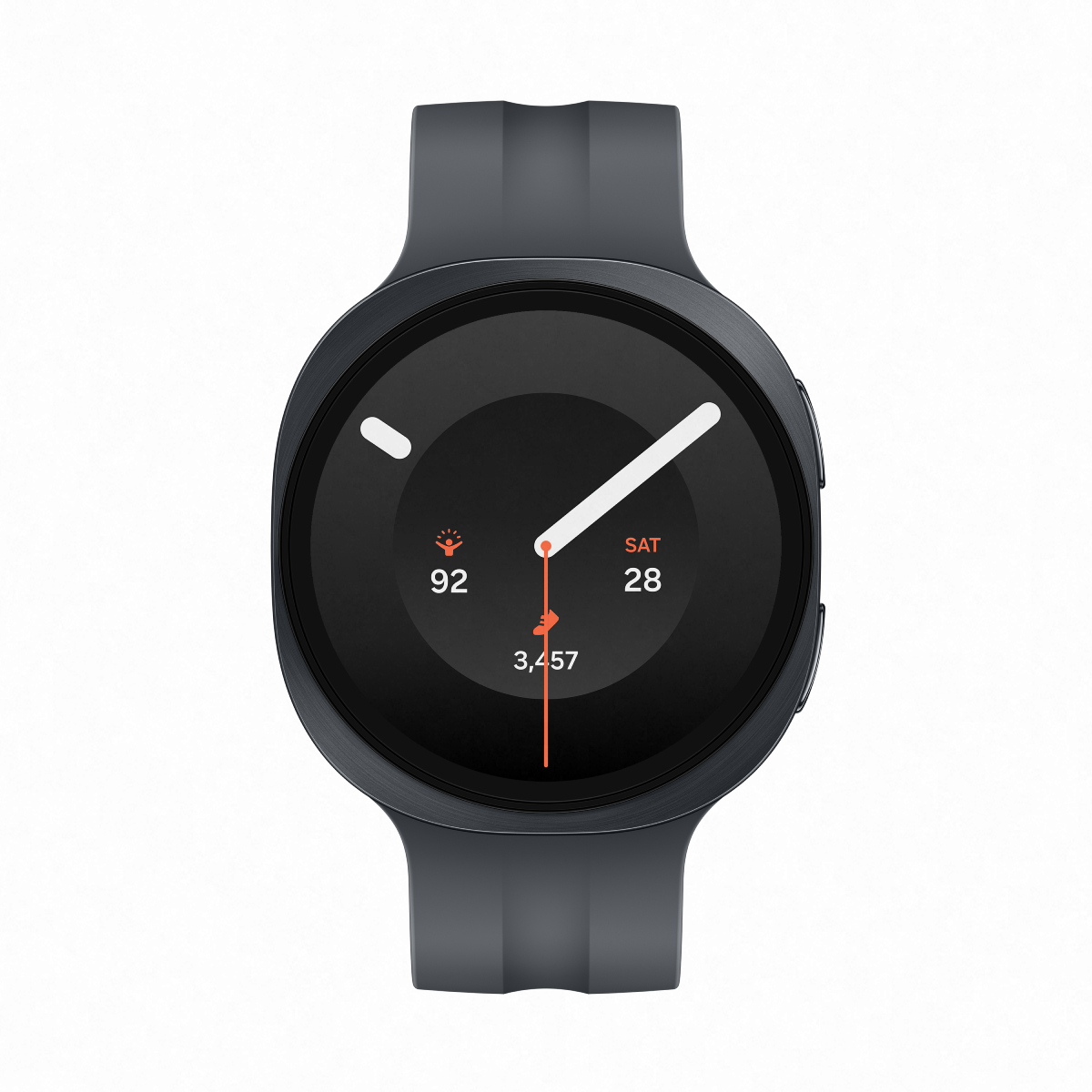 SAMSUNG SM-L350NZKAEUE Galaxy Watch9 Smartwatch 44 mm, Μολυβί product image  | image 1